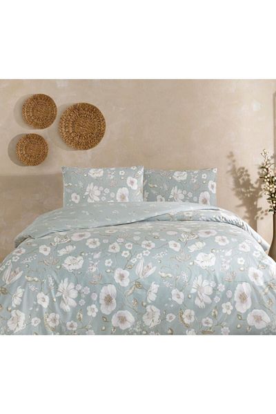 Taç Σετ Παπλωματοθήκη Ranforce Double Carla Χωρίς Ελαστικό 200 cm X 220 cm