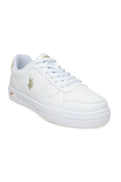 U.S. Polo Assn. Pantofi sport casual de la U.spolo Elli Pantofi sport albi pentru femei