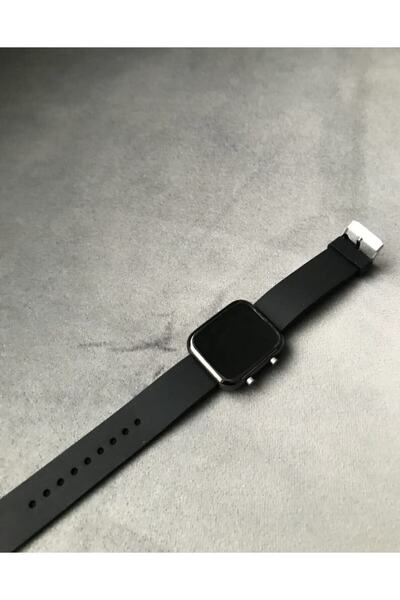 Mmctech Dijital Led Çocuk Saati Silikon Kordon Erkek Ve Kadın Tüm Bileklere Uygun.