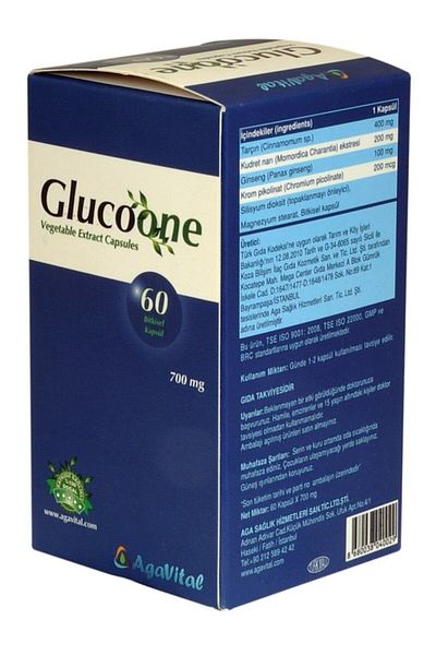 AGAVİTAL Glucoone 60 Capsule