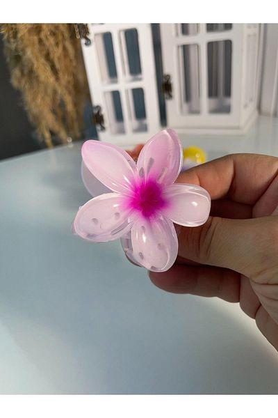 SUBU TASARIM Cataramă Floral Lotus Roz - SBT1720
