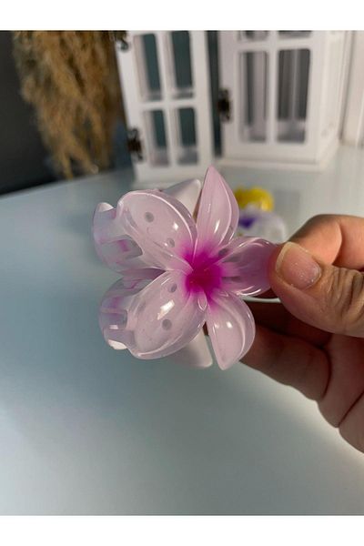 SUBU TASARIM Cataramă Floral Lotus Roz - SBT1720
