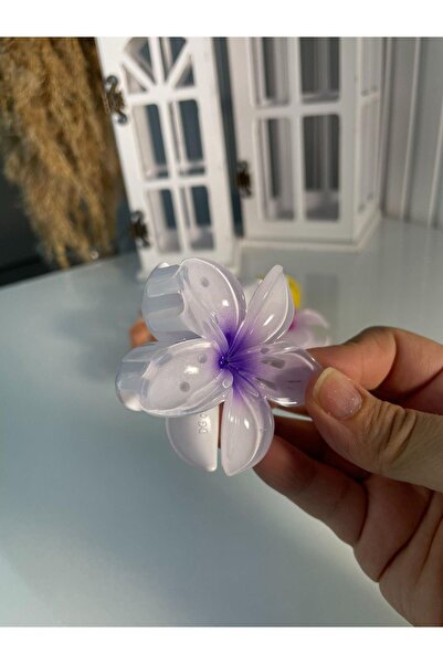 SUBU TASARIM Floare de Lotus Figură Cataramă Mov SBT1720