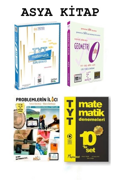 Üç Dört Beş Yayıncılık ÜçDörtBeş Yayınları TYT Mat+ Karekök Geometri Sıfır+ A...