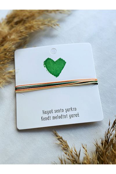 Atölye Merdiven Boho Happy bracelet unisex multiple rope bracelet