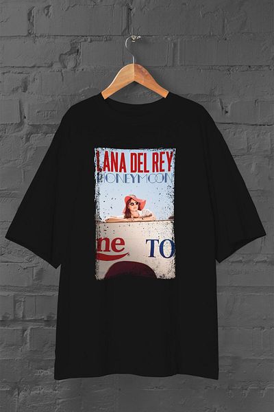 Pisa Art Lana Del Rey - Унисекс тениска с принт за меден месец