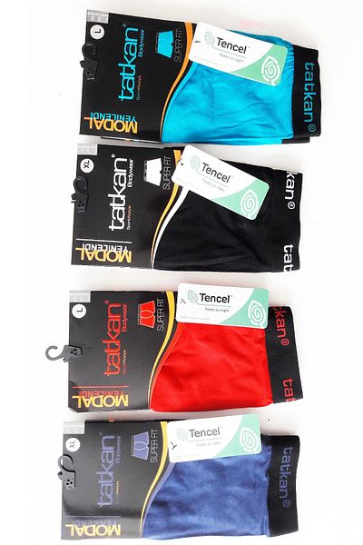 tatkan Ανδρικό Modal Boxer 4 τεμαχίων