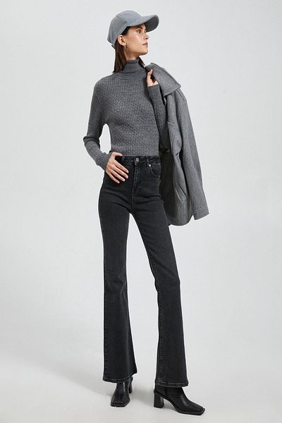 Koton Women's Anthracite Sweater