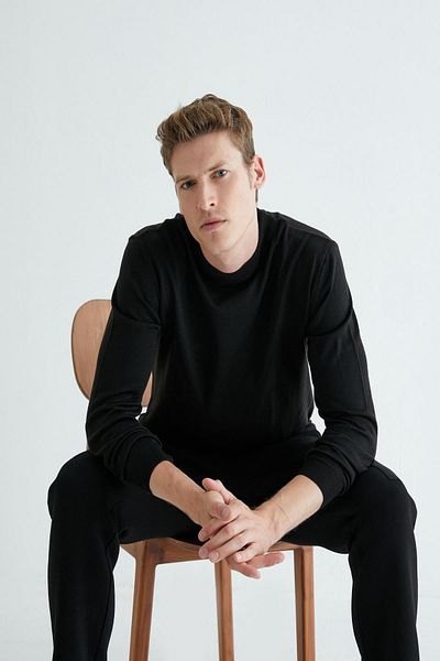 Koton Men's Black Sweater