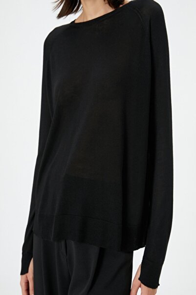 Koton Kadın Siyah Kazak