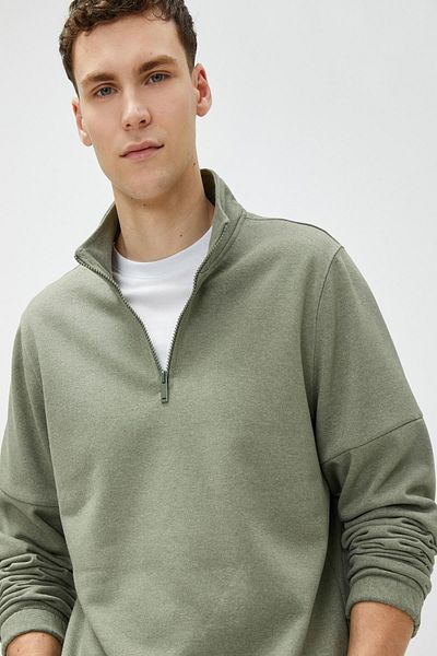 Koton Grünes Sweatshirt für Herren