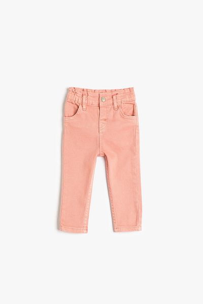 Koton Pink Baby Girl Jeans