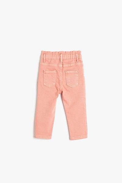 Koton Pink Baby Girl Jeans
