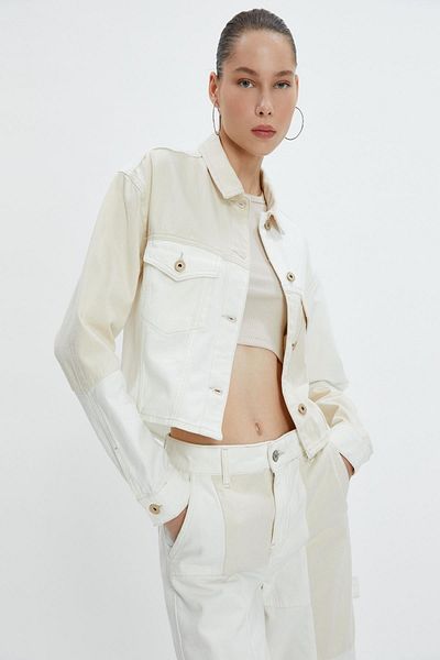 Koton Off White Women's Jacket
