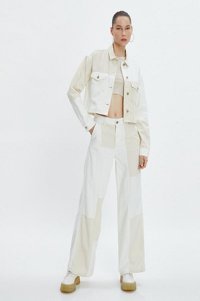 Koton Off White Women's Jacket
