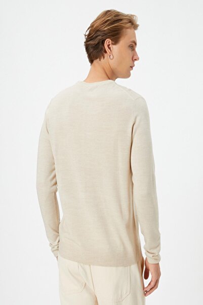 Koton Beige Herrenpullover