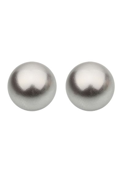 Nenalina Ohrringe Basic Synthetische Perle 925 Silber