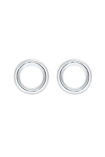 ELLI Ohrringe Basic Kreis Rund Geo Minimal 925 Sterling Silber