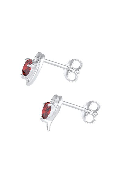 ELLI Ohrringe Herz Liebe Zirkonia 925 Sterling Silber