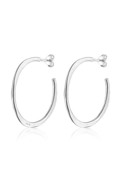 HAZE & GLORY Ohrringe Creolen Ohrstecker - Everyday 925 Silber