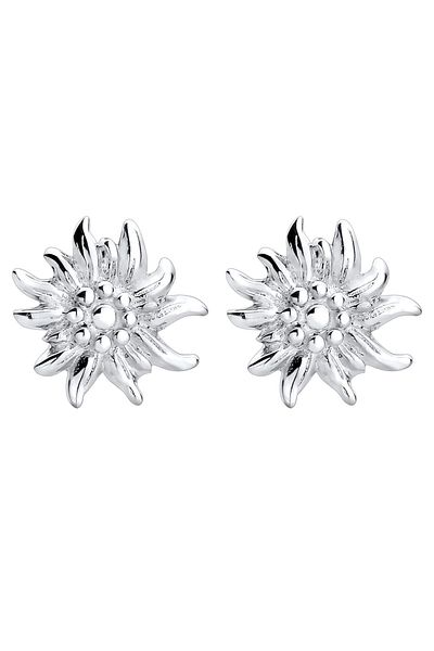 ELLI Ohrringe Traditionell Edelweiß Filigran 925 Silber