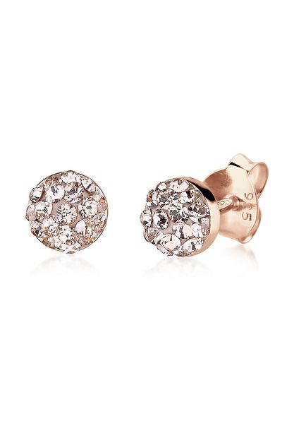 ELLI Ohrringe Basic Kristalle Filigran 925 Silber