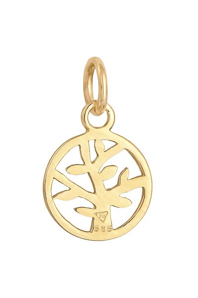 ELLI Anhänger Lebensbaum Lebensbaum Symbol Edel 585 Gelbgold