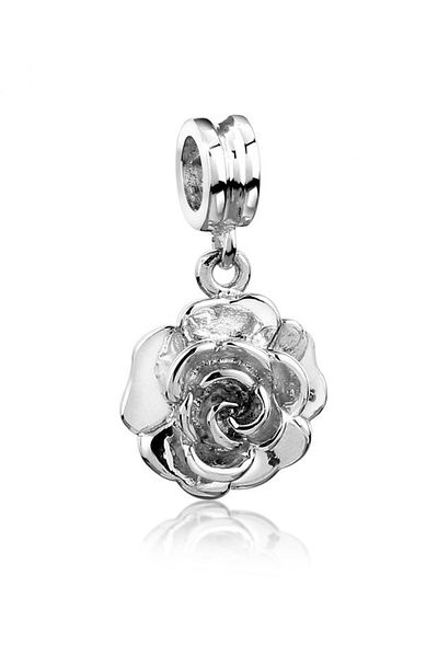 Nenalina Charm Boncuk Anhänger Gül Blume Çiçek 925 Gümüş