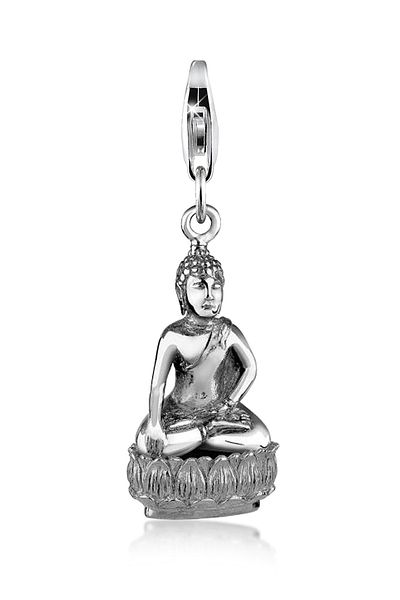 Nenalina Charm Buddha Karma Talisman Trend Symbol 925 Silber