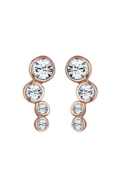 ELLI Ohrringe Basic Geo Trend Kristalle 925 Silber