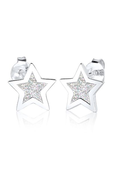 ELLI Ohrringe Stern Trend Astro Filigran 925 Gümüş
