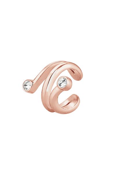 ELLI Ohrringe Single Earcuff Ohrklemme Kristalle 925 Silber