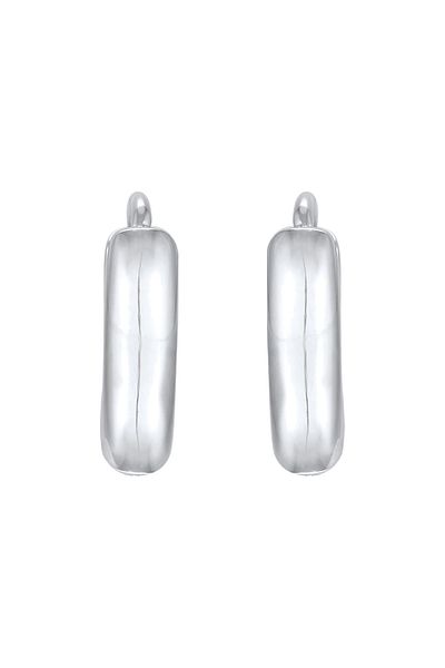 ELLI Ohrringe Creolen Scharnier Basic Rund 925 Silber