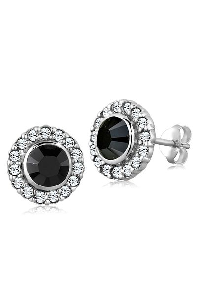 ELLI Ohrringe Glamour Kristalle 925 Silber