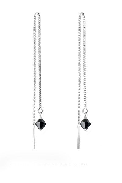 ELLI Ohrringe Kristalle Funkelnd Elegant 925 Silber