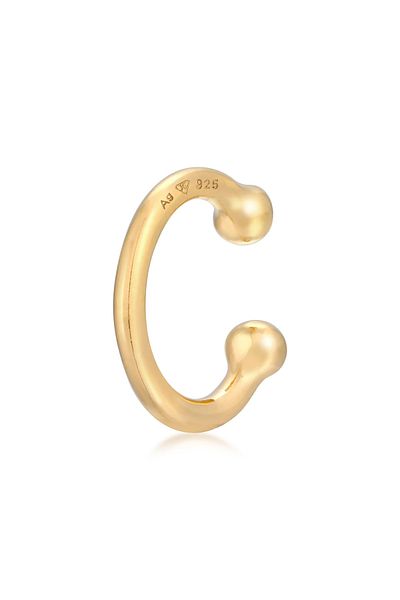 ELLI Schmuckzubehör ClipOn Nasenpiercing Septum Basic Kugel 925 Silber