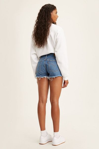 Levi's Dámske džínsové šortky s vysokým pásom - Athens Mid Short 5632700810