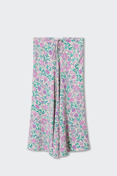 MANGO Mor Kadın Etek 37042883