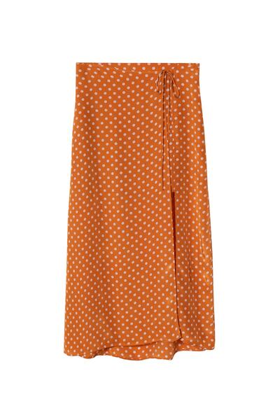 MANGO Kahverengi Kadın Etek 37010424