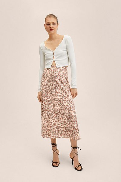 MANGO Woman 27057118 Жінка Дівчина Коричневий