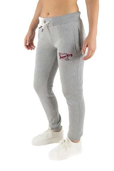 SUPERDRY Hosen Damen / Mädchen GRAU MARL