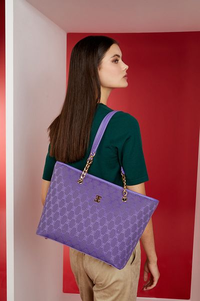 Pierre Cardin حقيبة كتف نسائية ليلك 05PO23K1666