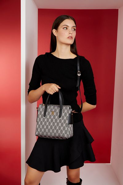 Pierre Cardin Geantă gri de umăr pentru femei 05PO22Y1638