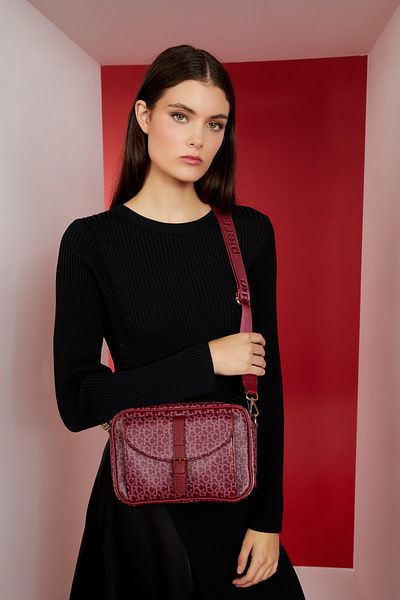 Pierre Cardin Geantă de umăr damă Small Alphabet Cherry 05PO23Y1726