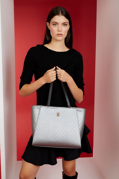 Pierre Cardin Platinum Small Alphabet Women's Shoulder Bag 05Po22Y1554