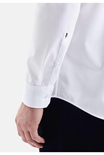 Seidensticker Shirt Non-iron poplin business shirt in regular fit with Kent collar