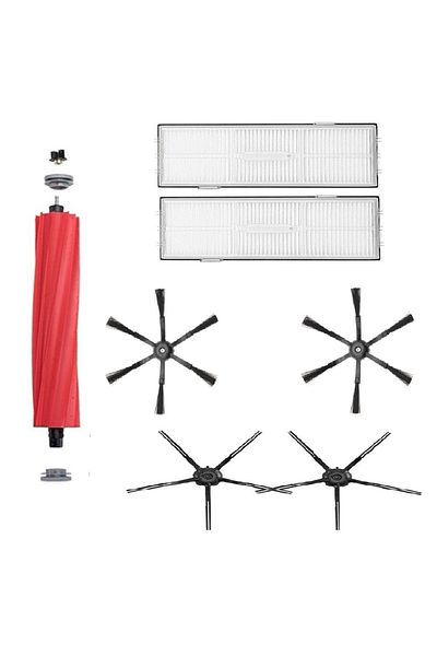 Roborock Q7 Max Robot Vacuum Cleaner Spare Parts Set of 7 - 6 Arms and Side Brushes