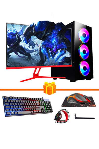 RAMTECH BİLGİSAYAR Gaming RG505-0160 R5 5500 32GB RAM 512GB SSD 1TB HDD 1650/4GB 27inç OYUNCU BİLGİSAYARI