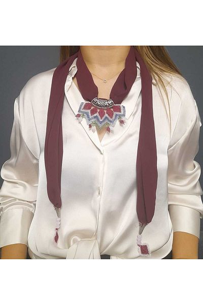 Calida Needle Embroidered Scarf
