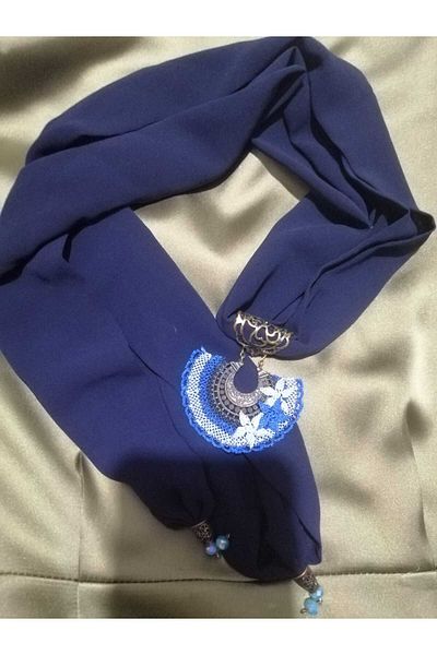 Calida Needle Embroidered Scarf